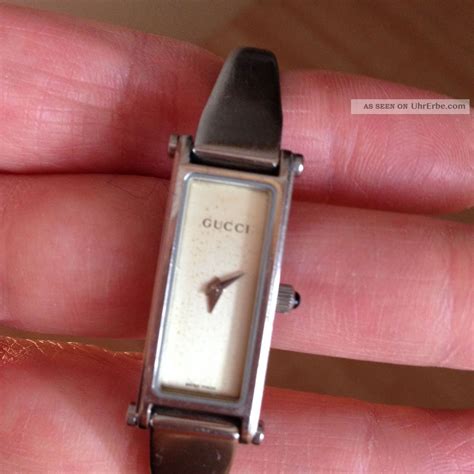 gucci uhr silber|vintage gucci 105.